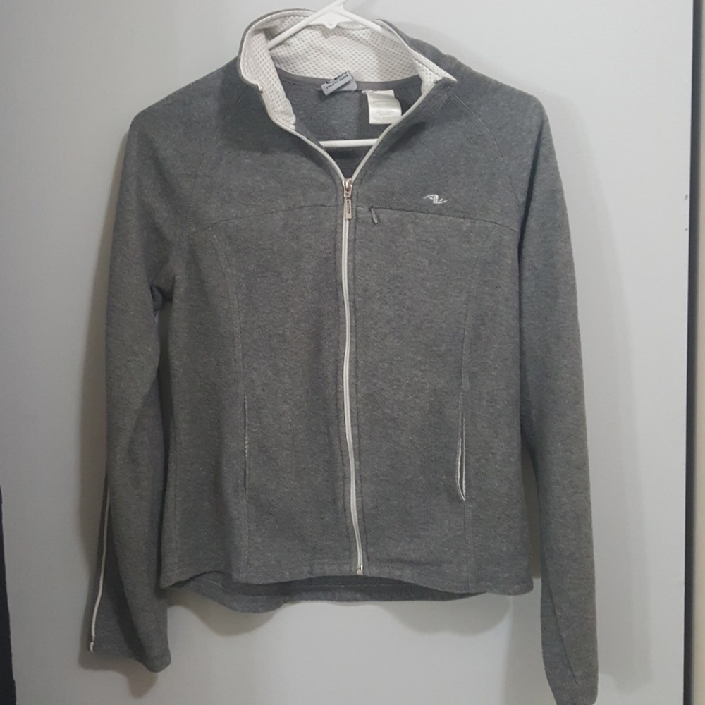 Fleece zip up jacket